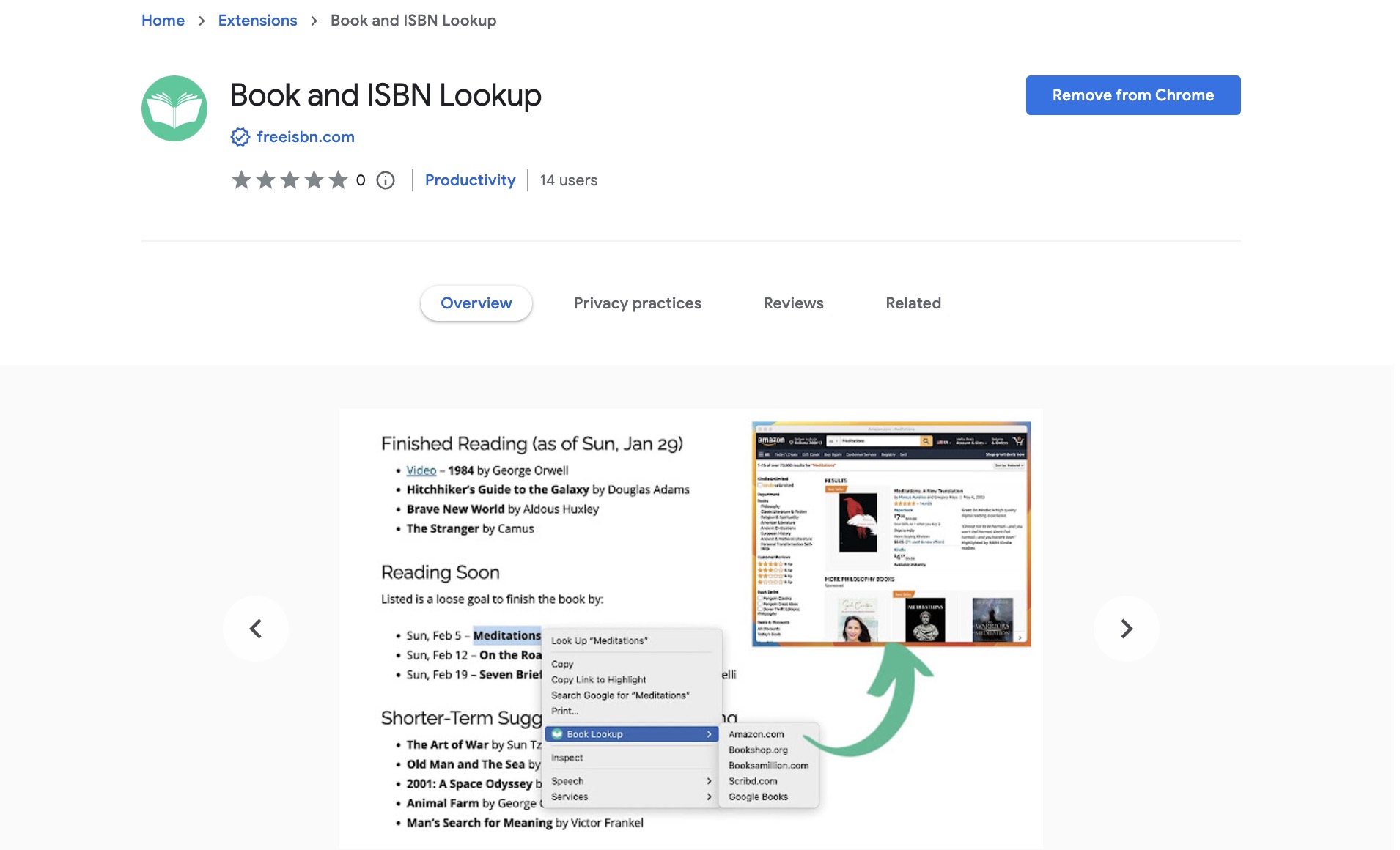ISBN Lookup and Book Search